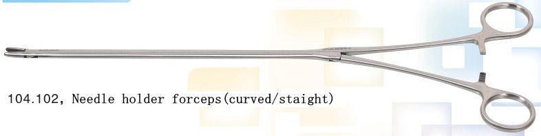 Needle holder forceps