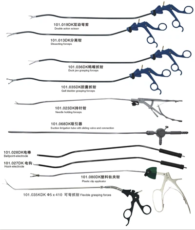 Single Port Incision Laparoscopic Surgical Instruments