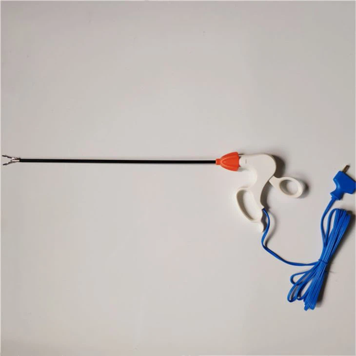 Disposable Curved Bipolar Forceps
