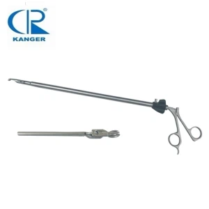 Artery Vein Clip Applier/ Reusable No-teeth Clamp Applicator/Laparoscopic Bulldog Artery Vein Clip