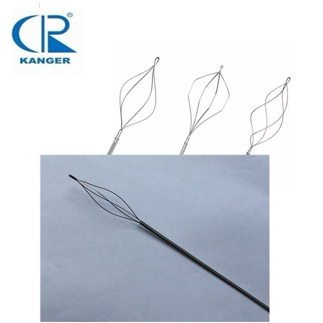 Endoscopic Reusable Stone Extraction Basket/ Rotatable Stone Retrieval Basket For Stone Remove
